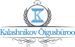 Logotype Kalashnikov Õigusbüroo